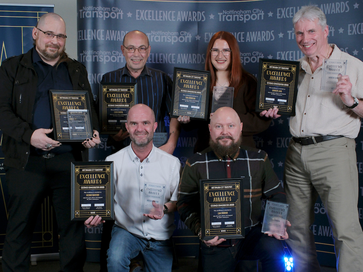 Customer Commendation Award Winners.