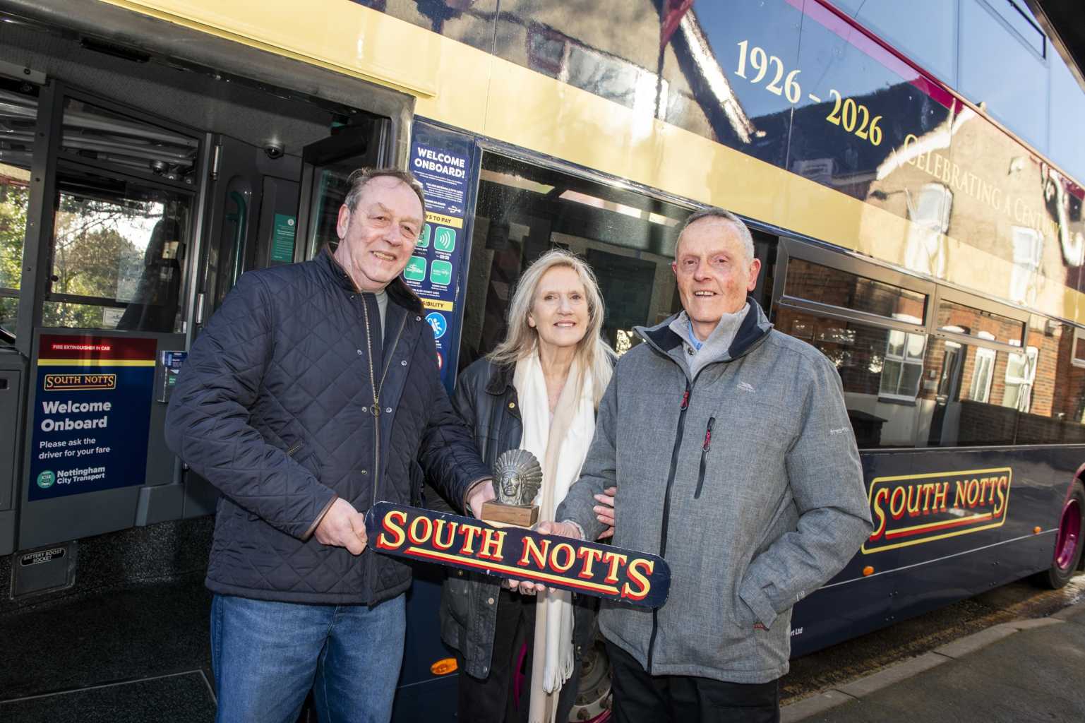 Pete Dabell, Susan Somers and Chris Dabell.