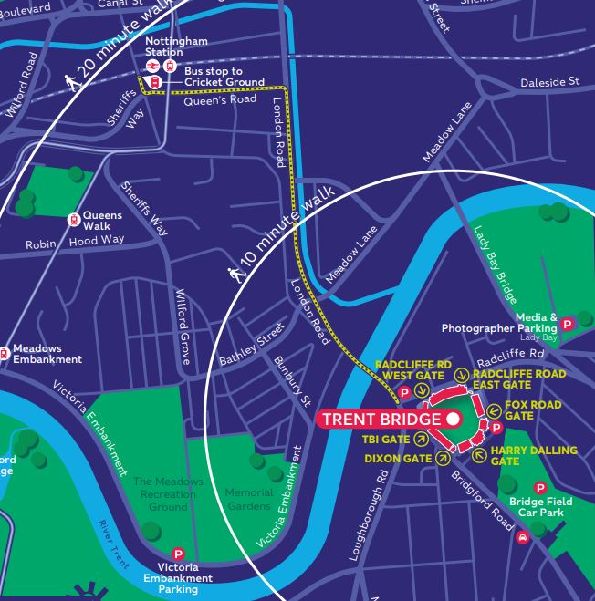 Cricket Map