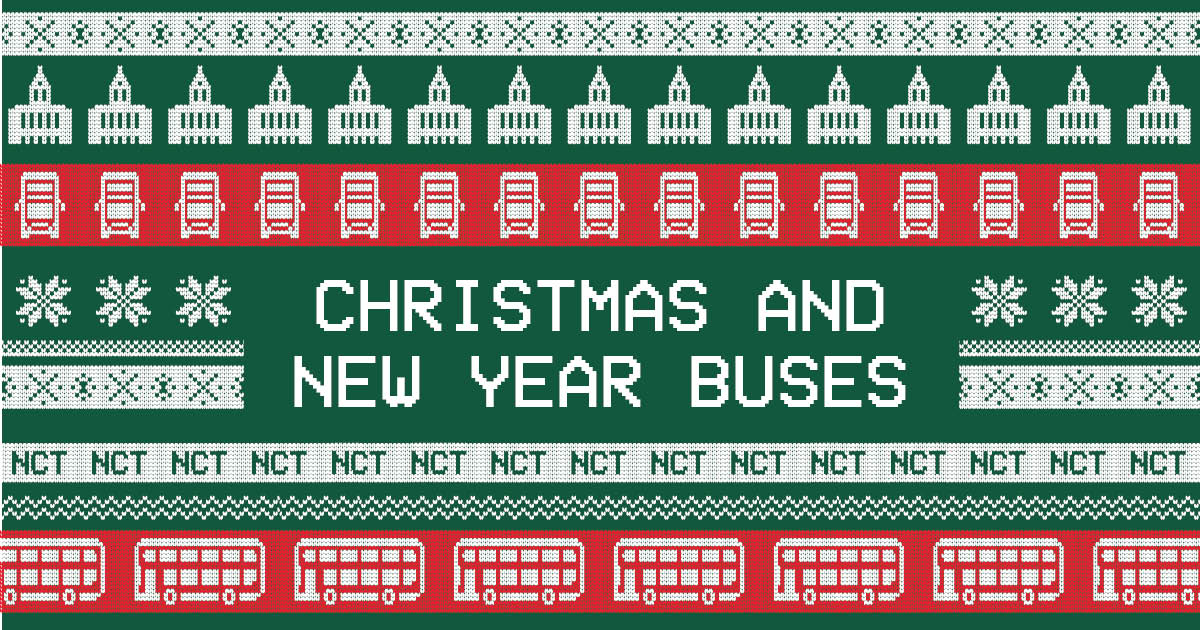 Christmas and New Year Buses.