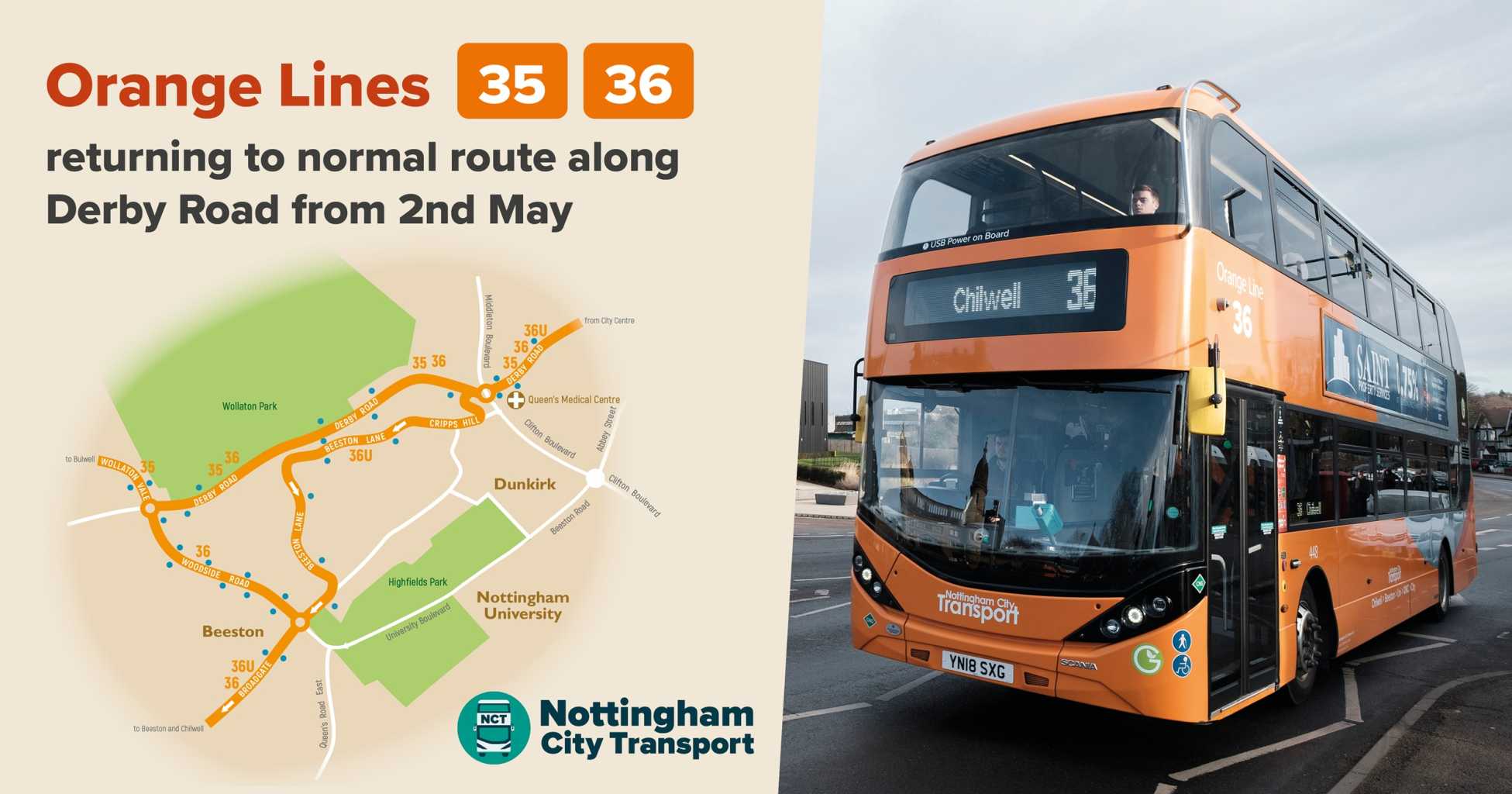 Derby Road Reopening.