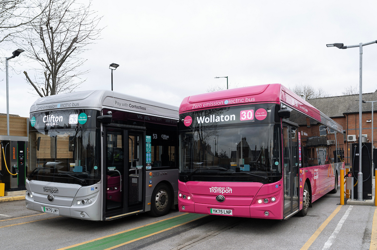 NCT Electric Buses.