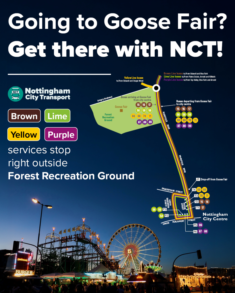 Going to Goose Fair with NCT.