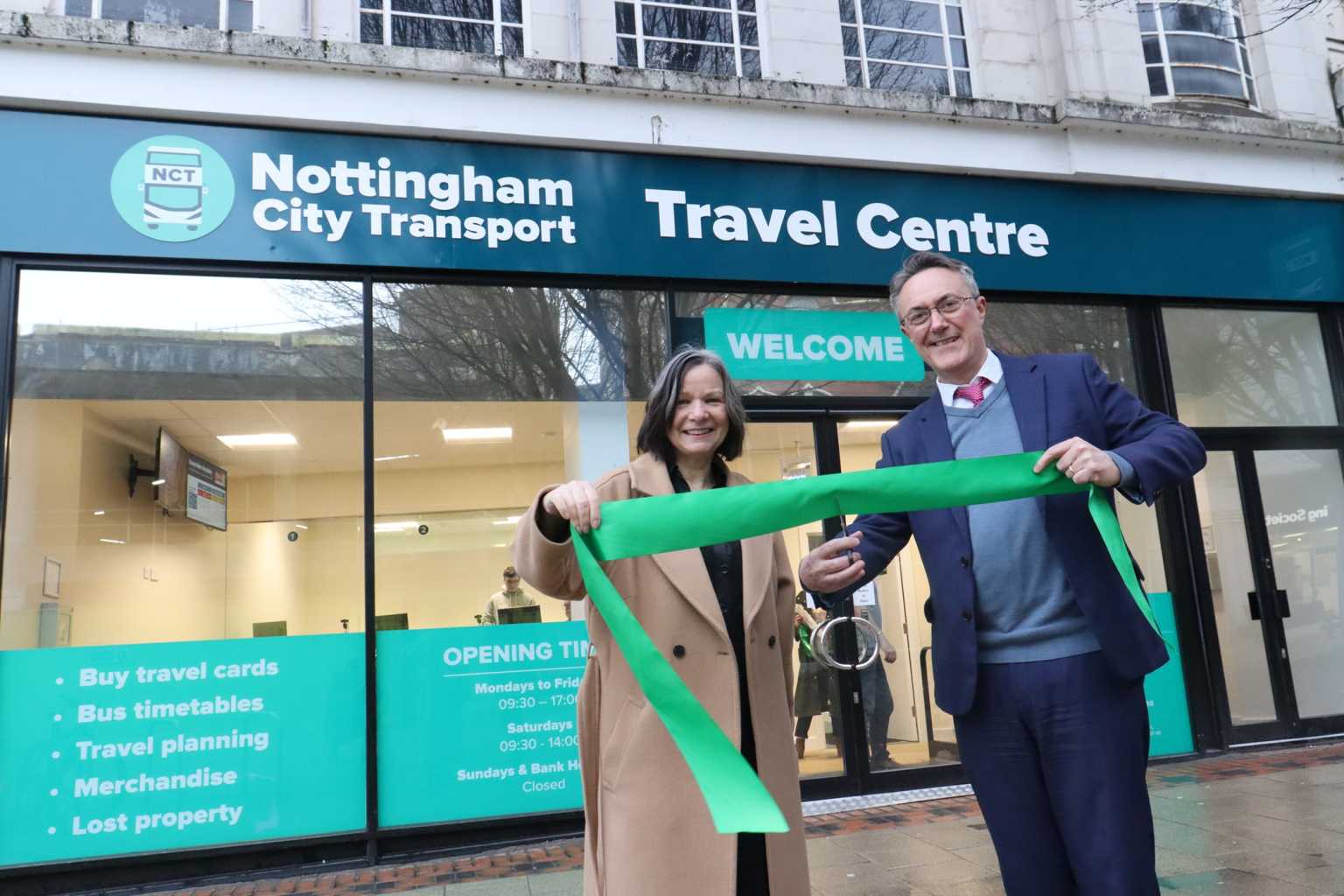 Travel Centre Opening.