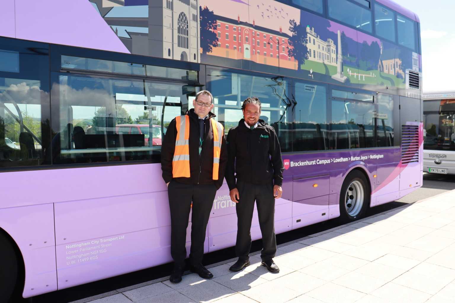 NCT at the 'Try a Bus' Day.