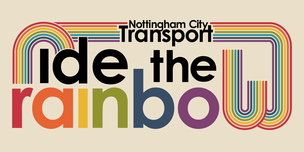 Ride the Rainbow Poster.