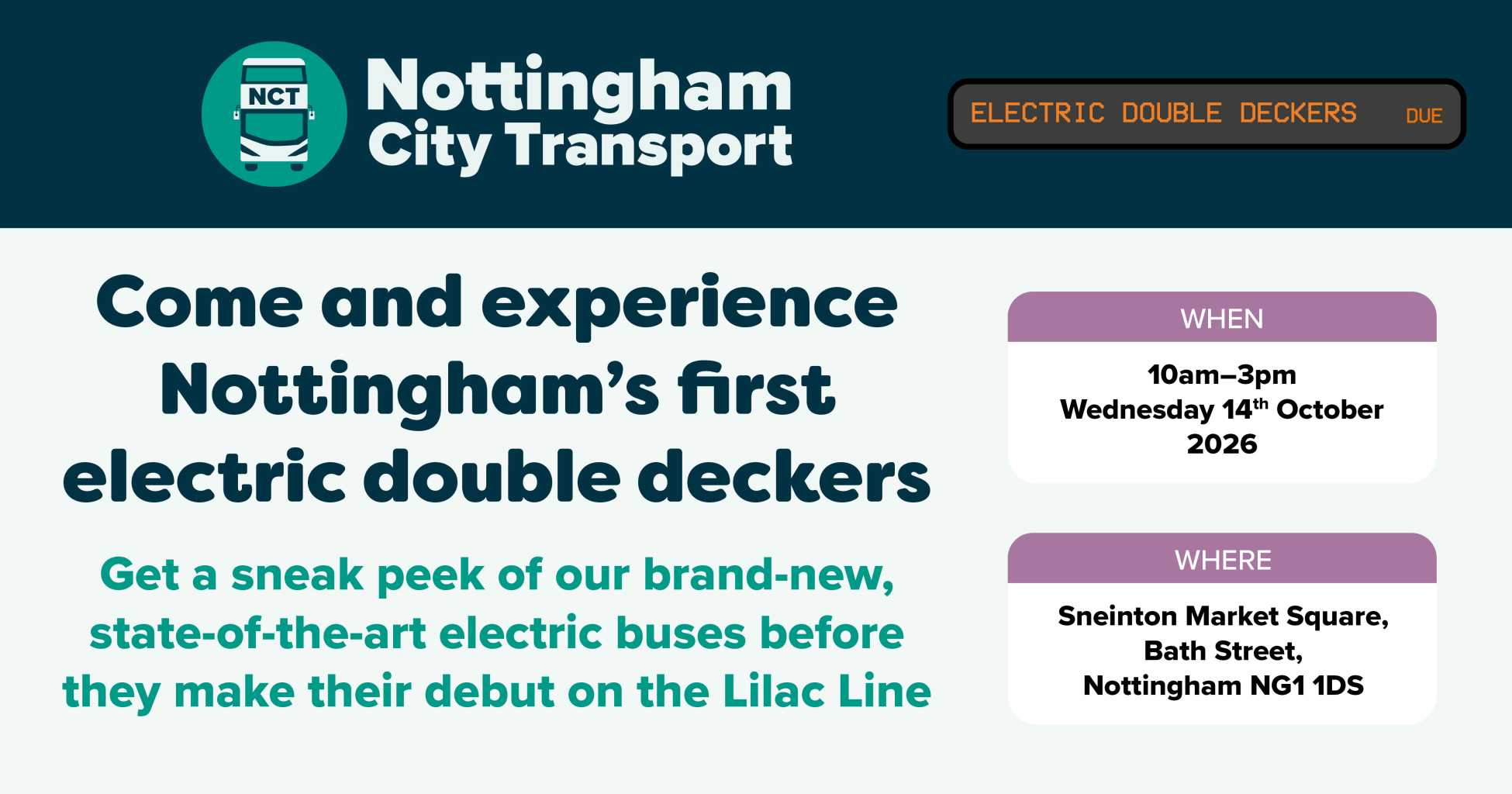 Electric Double Deckers Launch.