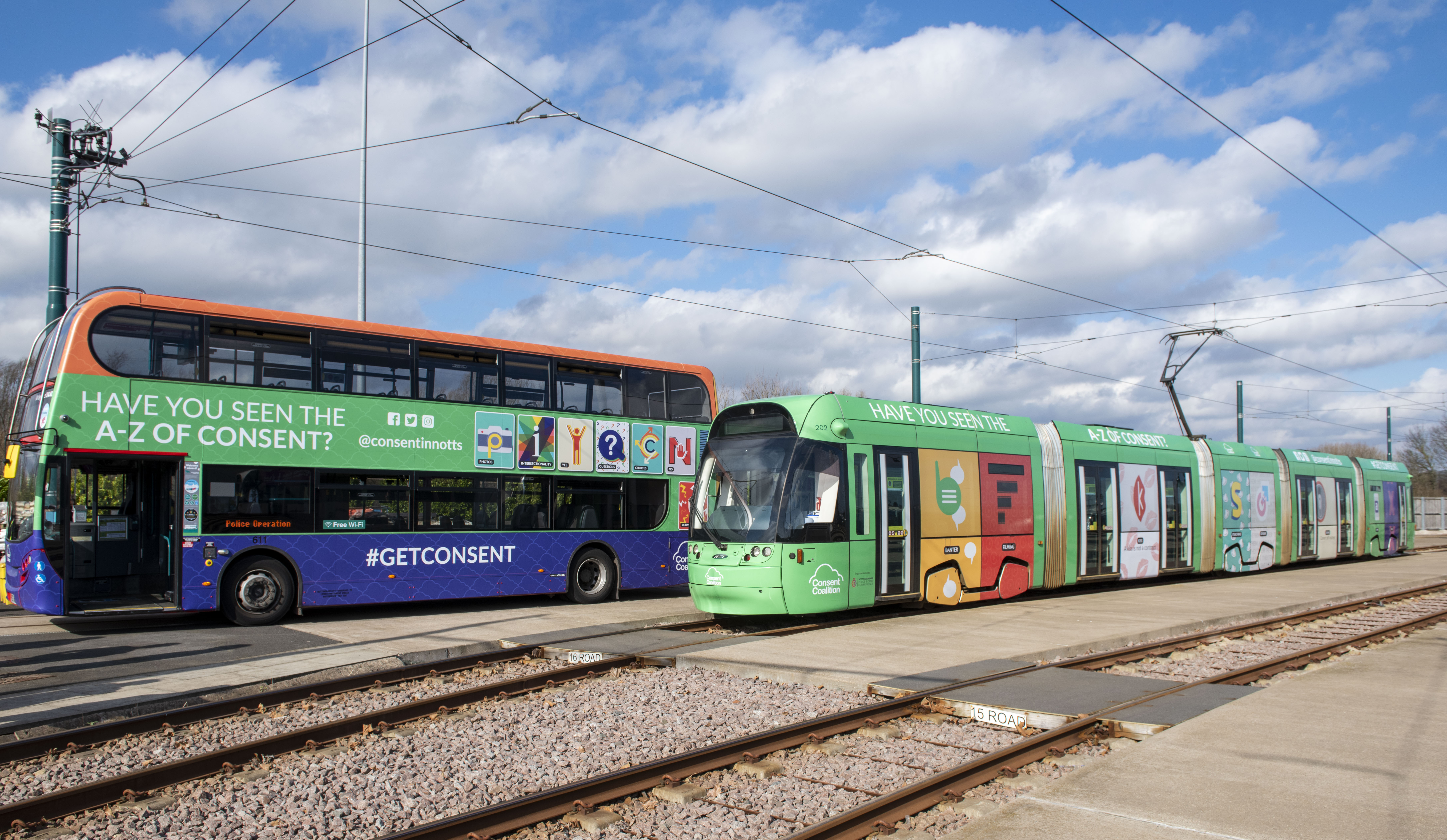 A-Z of Consent bus and tram