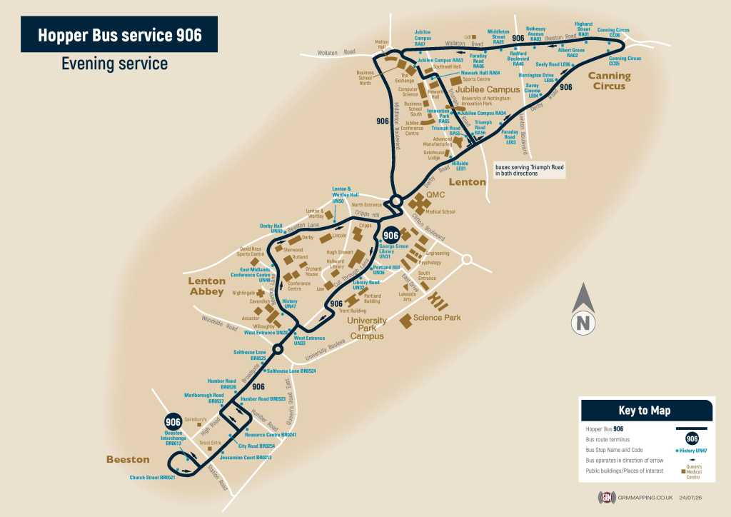 906 route map